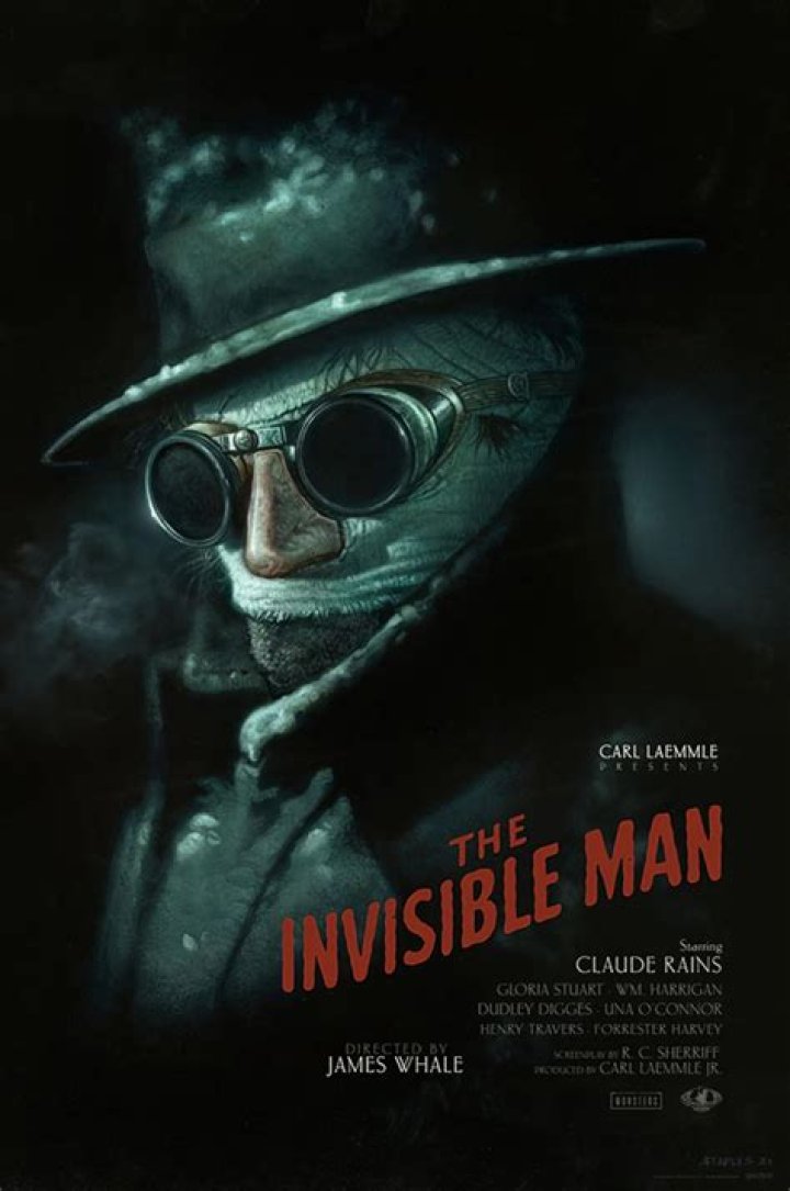 Who are the actors in the movie The Invisible Man?