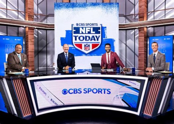 Who are the NFL announcers on CBS today?
