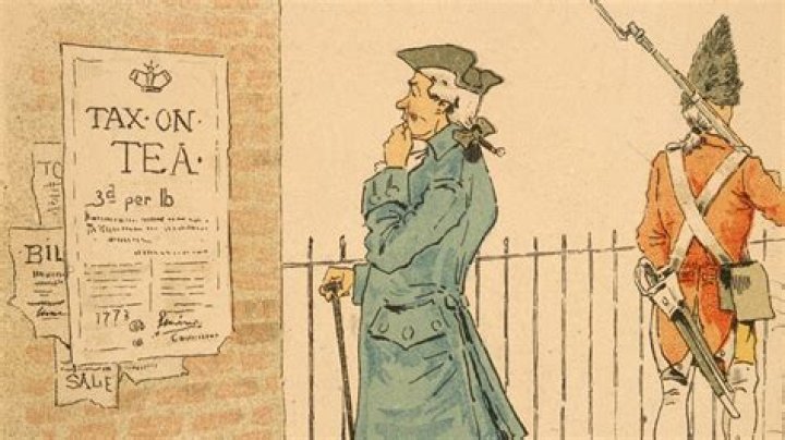 Who collected taxes in Colonial America?