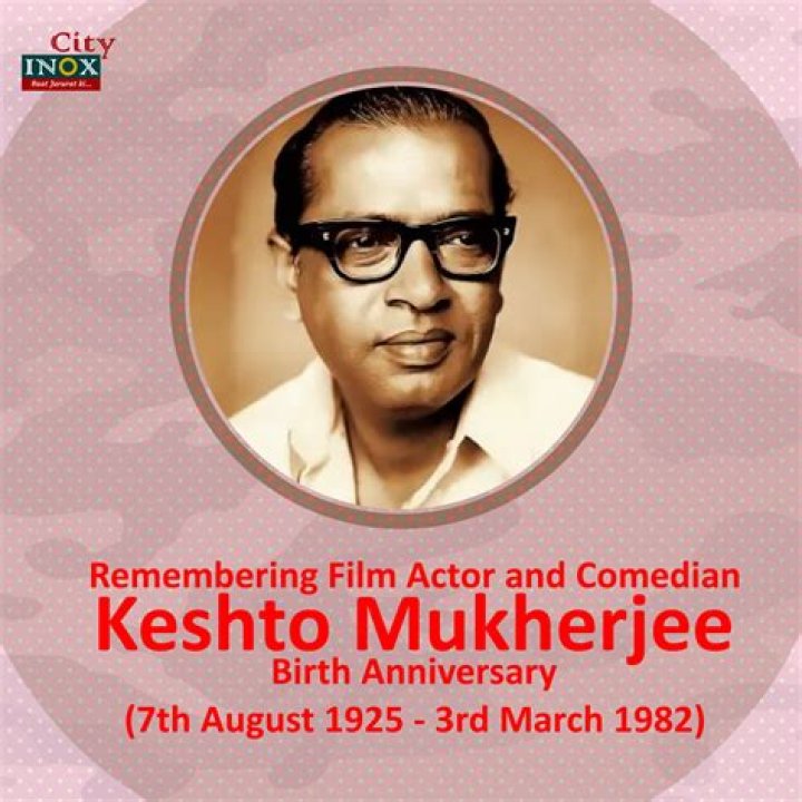 Who is keshto Mukherjee son?