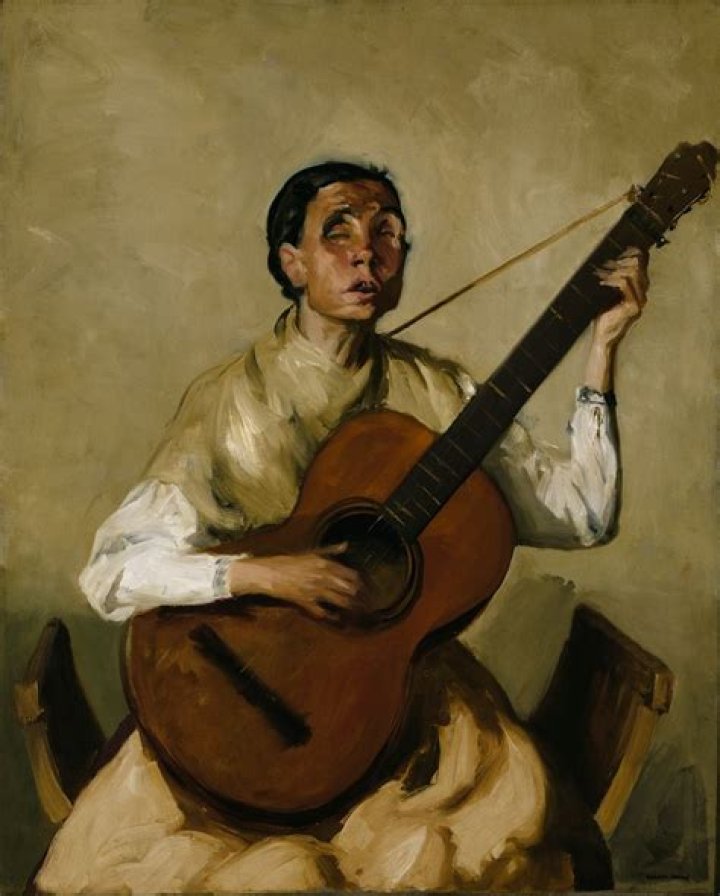 Who is the blind Spanish guitar player?