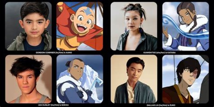 Who is the cast for the new Avatar series?