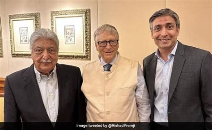 Who is the father of Azim Premji?