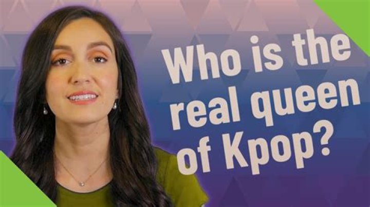 Who is the real queen of Kpop?