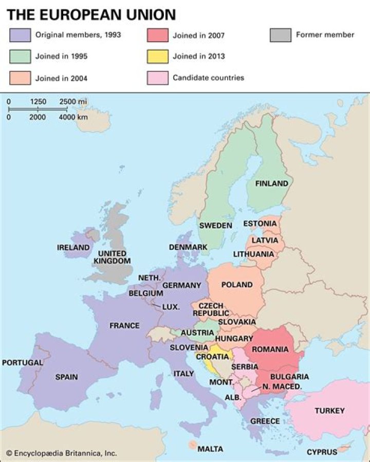 Who joined European Union recently?