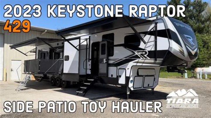 Who makes the Raptor toy hauler?