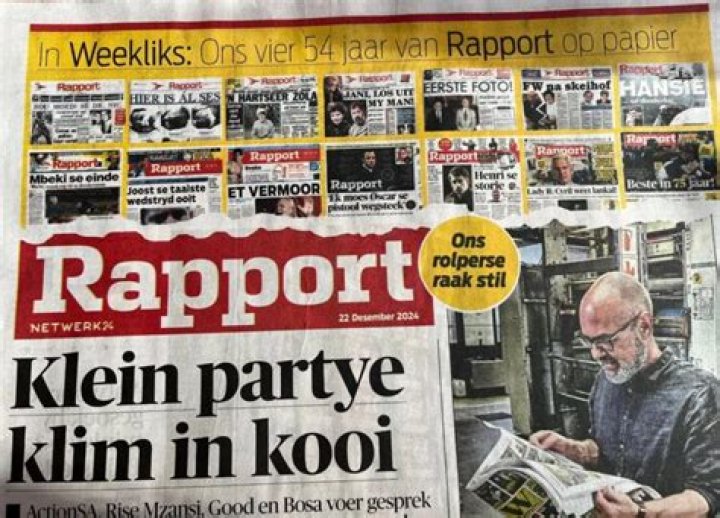 Who owns Rapport newspaper?