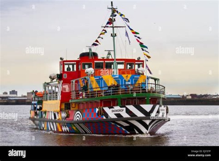 Who painted the Mersey Ferry?