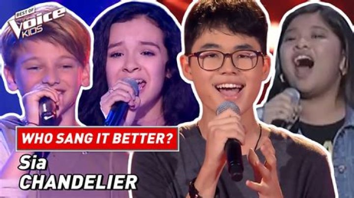 Who sang chandelier The Voice?