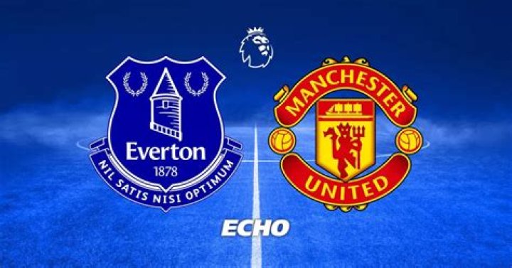Who scored in Man United vs Everton?