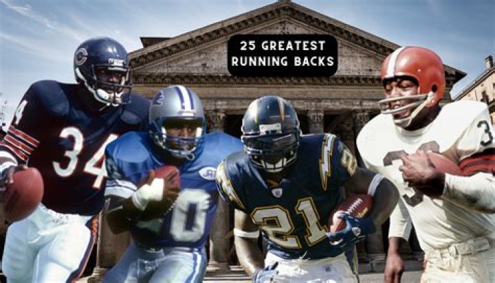 Who was the greatest running back in history?