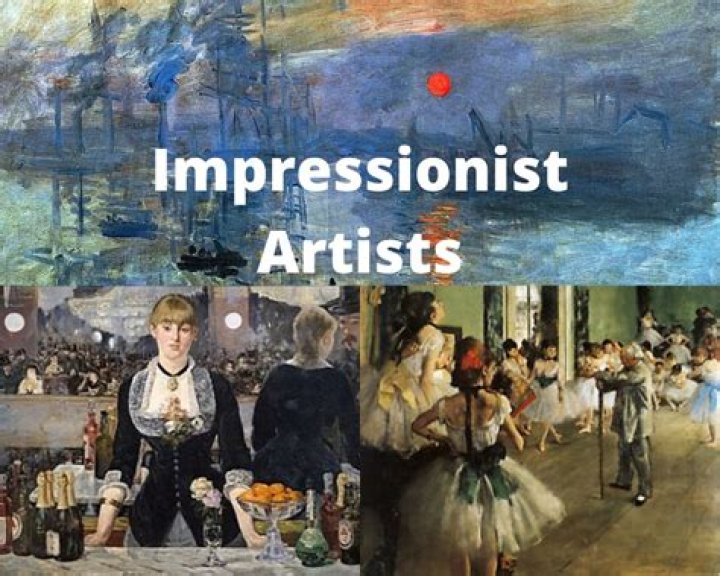 Who were the 4 main impressionist artists?