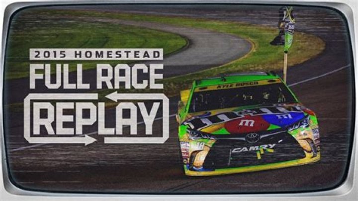 Who won Nascar Homestead race 2015?