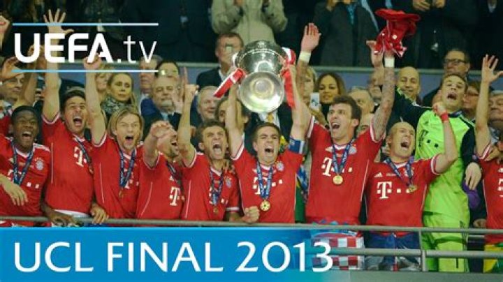 Who won the 2013 Champions League final?