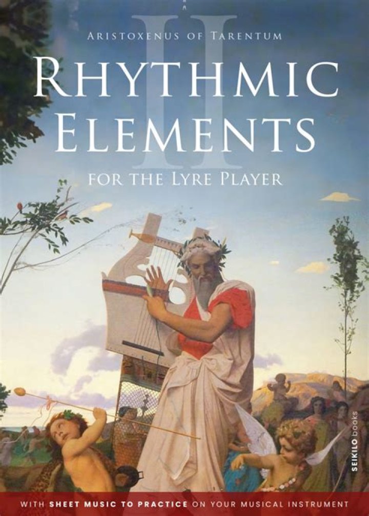 Who wrote the treatises harmonic Elements and rhythmic Elements?