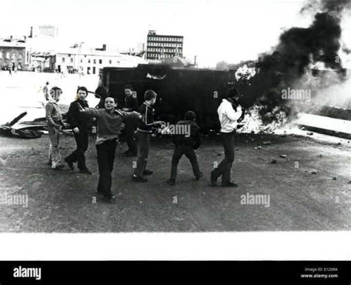 Why are they rioting in Belfast?