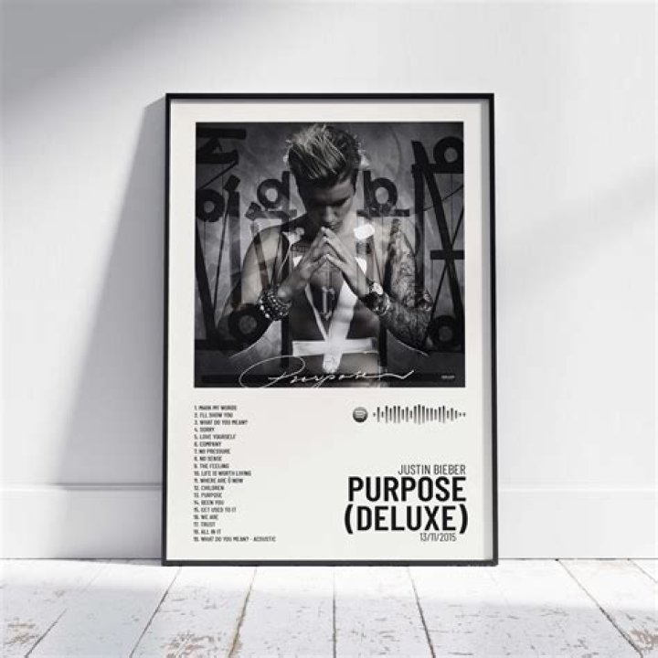 Why did Justin Bieber write the purpose album?