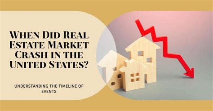 Why did the real estate market crash?