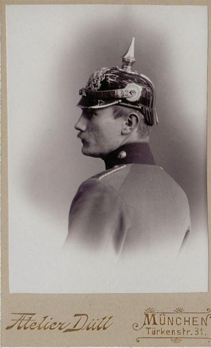 Why do German soldiers have pointy hats?
