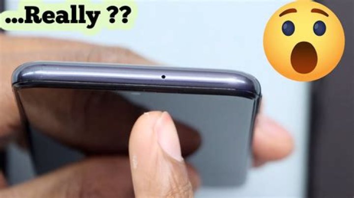 Why does my contact have a hole?