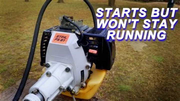 Why does my Stihl trimmer not start?