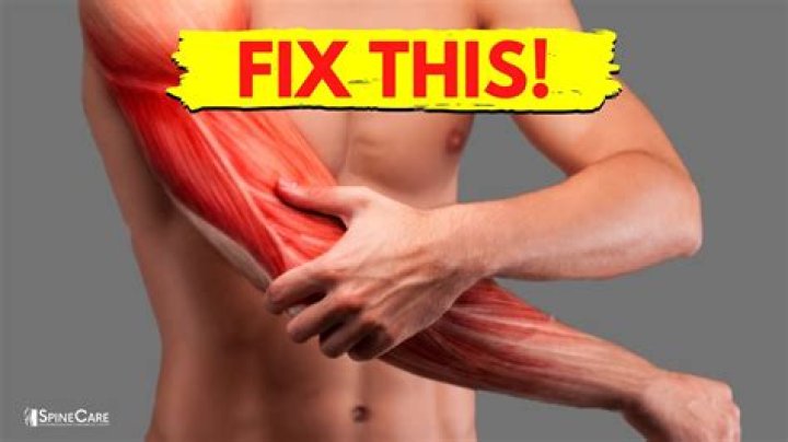 Why does my upper arm hurt after working out?