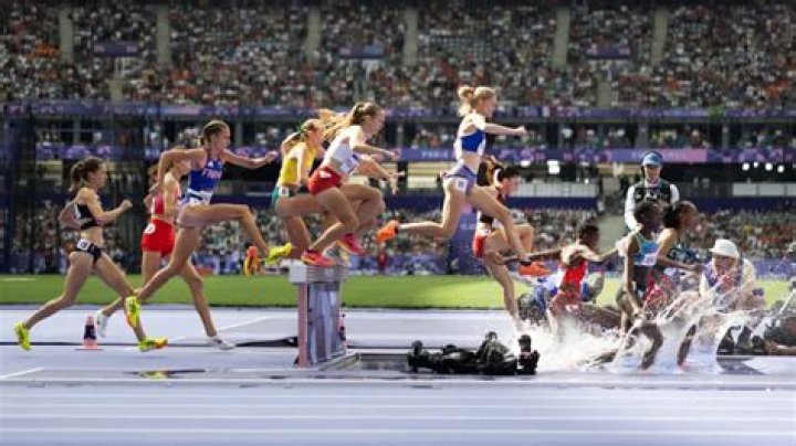 Why does steeple Chase have water?