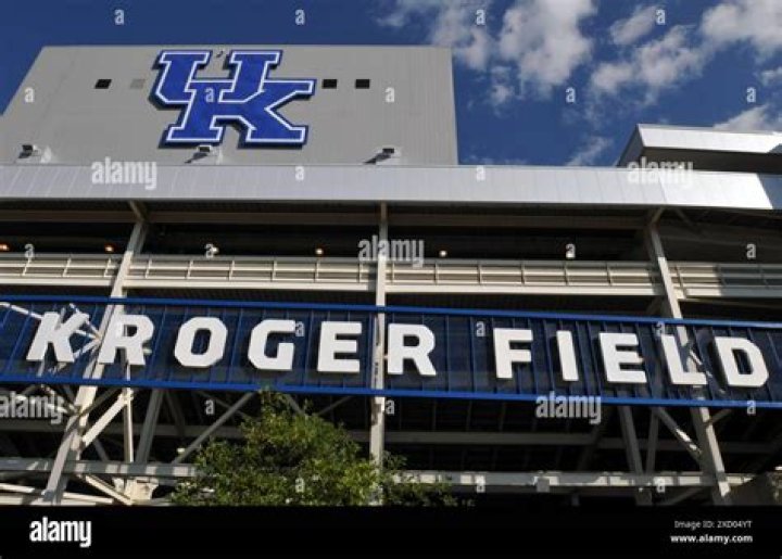 Why is Kentucky football field called Kroger Field?