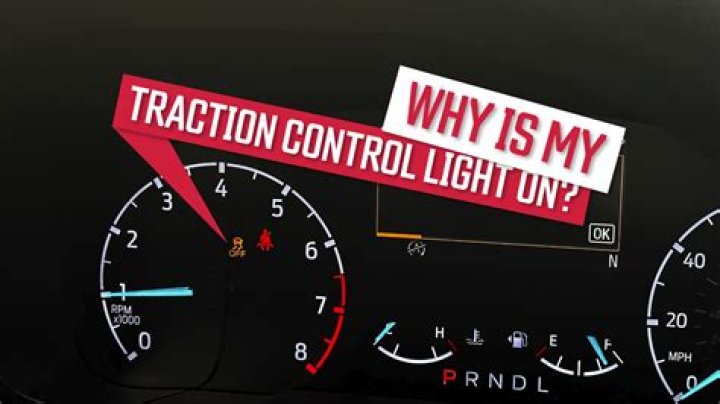 Why is my anti traction light on?
