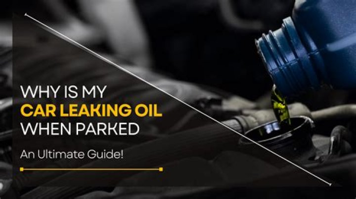 Why is my car leaking oil when parked?