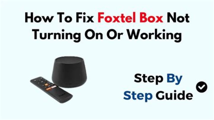 Why is my Foxtel catch up not working?