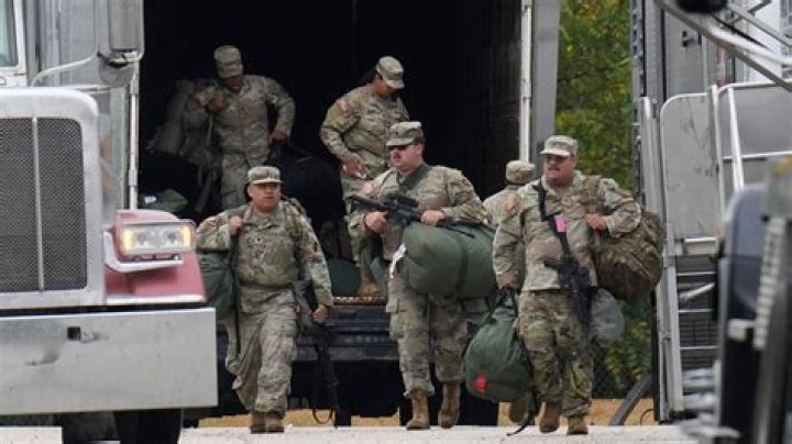 Why is National Guard going to Chicago?