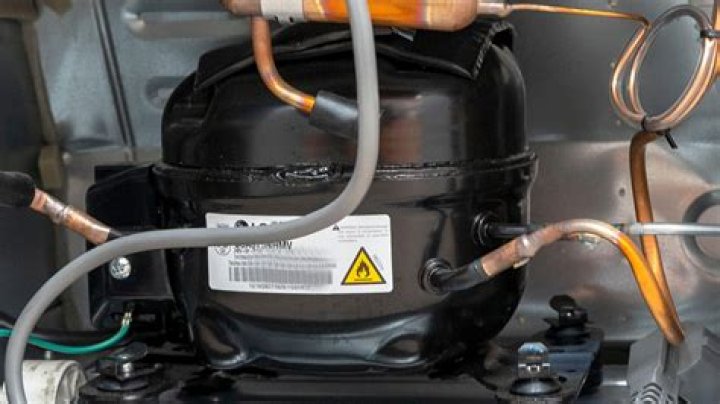 Why is the compressor on my refrigerator so loud?
