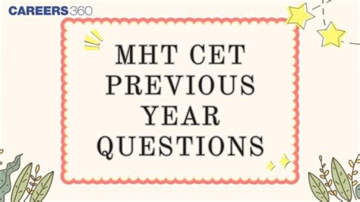 Why should you use previous year question papers of MHT CET?