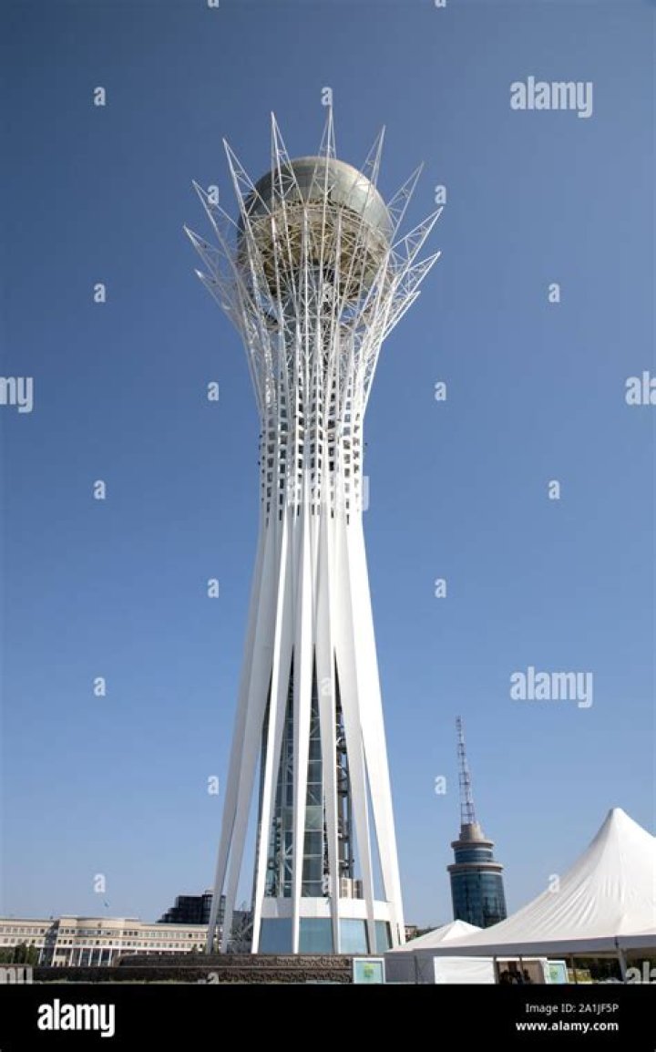 Why was the bayterek tower built?
