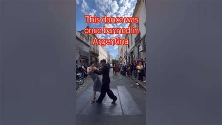 Why was the tango banned in Argentina?
