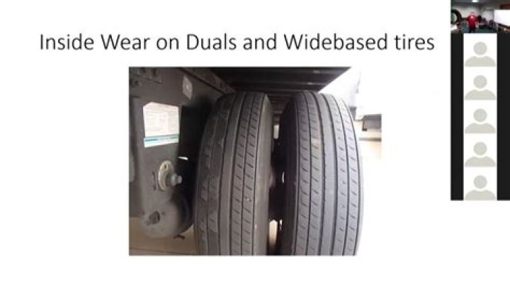 Why would a trailer tire wear on the inside?