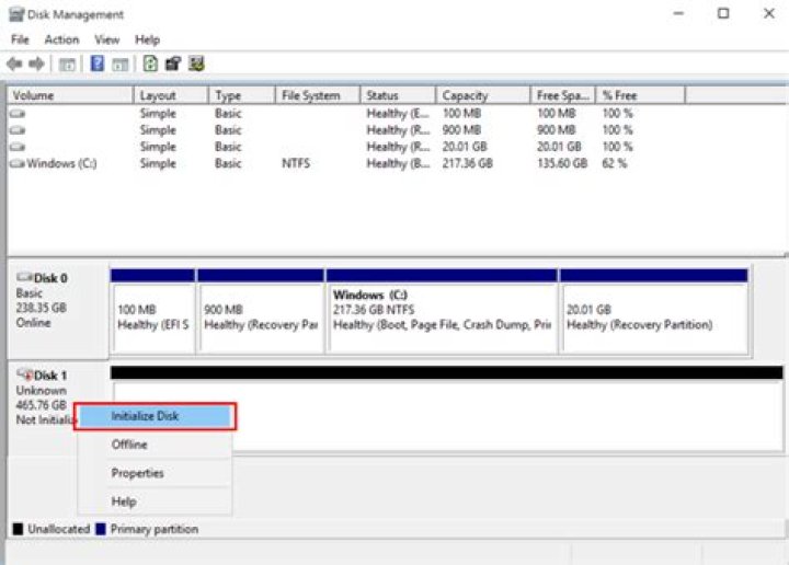 Will initializing a disk erase it?