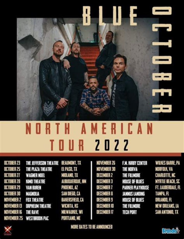 Will there be a Blue October tour in 2021?